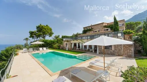 Exclusive stone house with sea views in Deia Exclusive stone house with sea views in Deia